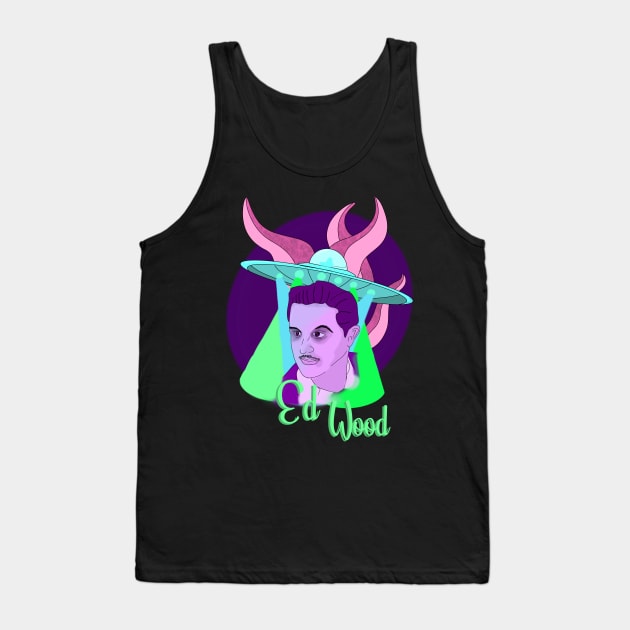 Ed Wood Tank Top by SchlockHorror